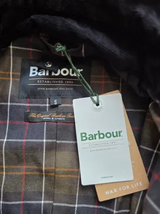 Chaqueta Barbour Ashby Negra Talla S