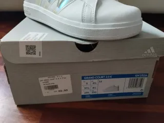 Zapatillas Adidas Grand Court 2.0 Talla 37.5