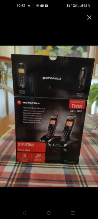 Teléfono Inalámbrico Motorola Startac sin cables