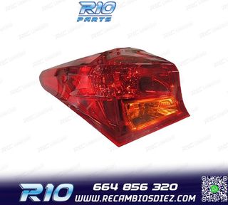 PILOTO DCH TOYOTA AURIS 5P 13-15 AMBAR ROJO