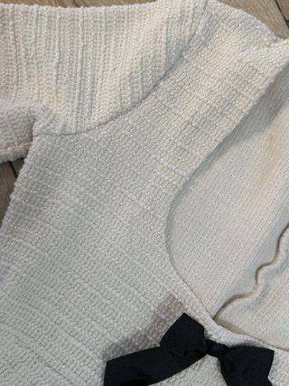 Conjunto Zara Top y Pantalón Negro