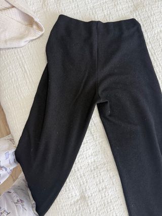 Conjunto Zara Top y Pantalón Negro