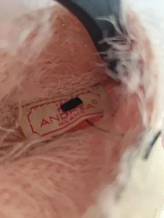 Jersey rosa peludo Zara talla 8 de Andrea Milano