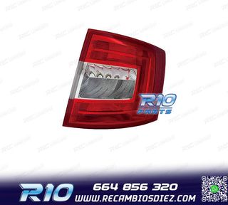 PILOTO DCH PARA SKODA OCTAVIA KOMBI 13-16 BLANCO ROJO
