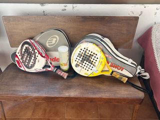 3 Palas de Pádel Bullpadel y Drop Shot