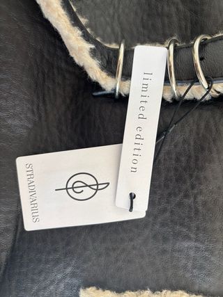 Bolso negro y beige sin estrenar