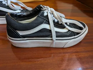 Vans Old Skool Plataforma Negras