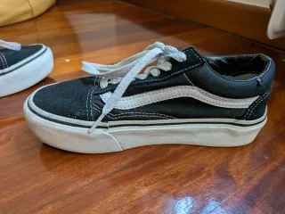 Vans Old Skool Plataforma Negras