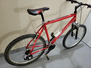 Bicicleta Orbea Roja Montaña Talla L u ruedas 26"