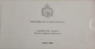 San Marino 2 monete argento 5000/10000 Lire
