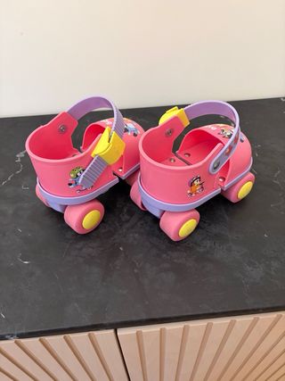Patines niña Bluey rosas