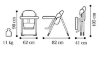 Trona Evolutiva Brevi B Fun 0-3 años