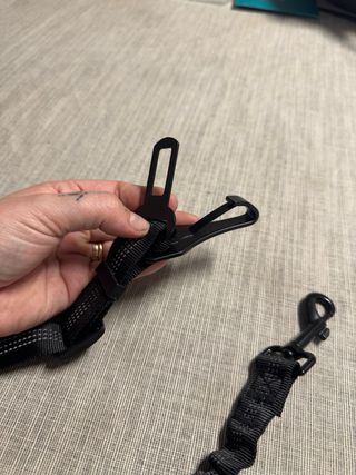 cinturón elástico de coche para perro