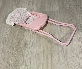 Lote Juguetes Bebé: Cuna, Hamaca, Trona