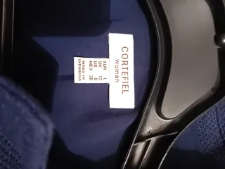 Blazer azul mujer Cortefiel