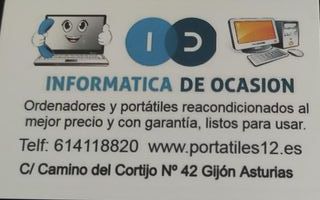 Portátil Core i7 16GB RAM SSD Gráfica Dedicada