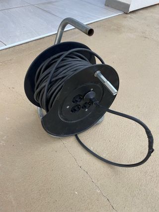 Alargador 25m con 4 enchufes