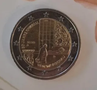 Moneda 2€ Conmemorativa 50 Años Caída Muro