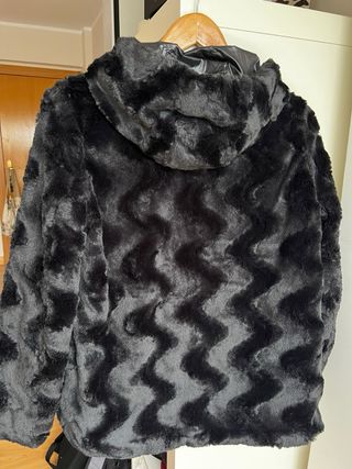 Cazadora reversible negra t.S (38)