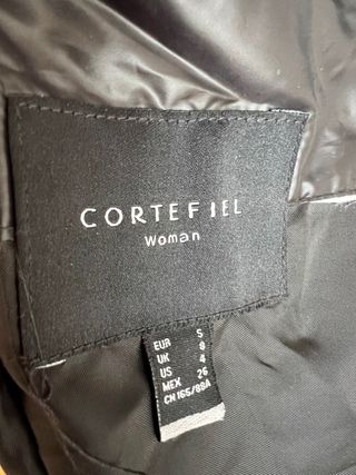 Cazadora reversible negra t.S (38)