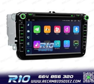 RADIO GPS ANDROID 14 PARA VOLKSWAGEN VW GOLF POLO PASSAT CAD