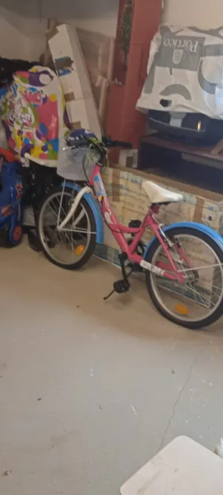 Bicicleta infantil rosa