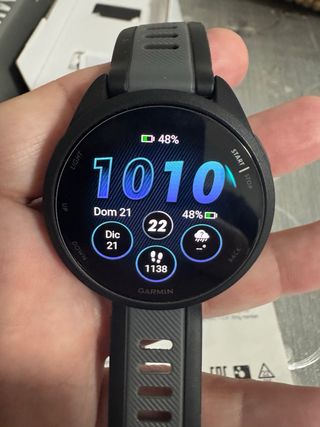 Garmin Forerunner 165 Smartwatch Negro