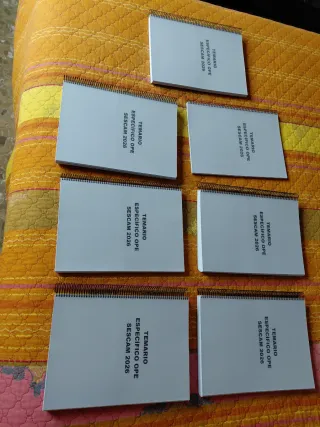 Temario especifico OPE Sescam 2026