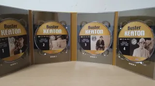 2 packs DVD de Buster Keaton y Charles Chaplin
