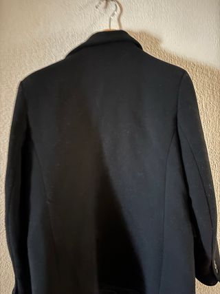 Abrigo Mango Negro Talla M