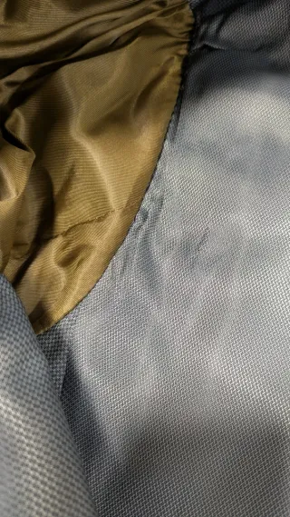 Chaqueta Zara Negra Talla 48 + Corbata Granate