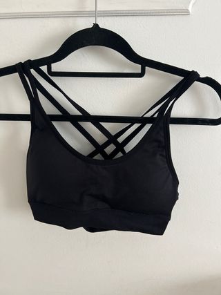 Top deportivo Shein Talla S Negro