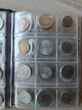 Álbum Lote Monedas Mundo Algunas Sc