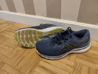 Zapatillas Asics Talla 40 Azul/Amarillo