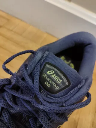 Zapatillas Asics Talla 40 Azul/Amarillo