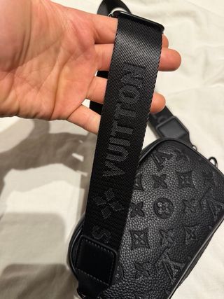 Bandolera Louis Vuitton Negra Hombre