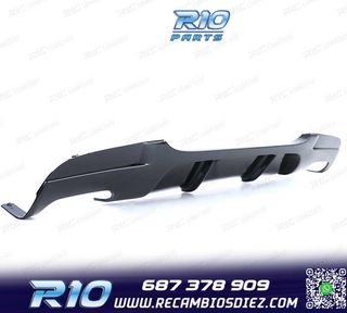 DIFUSOR BMW E90 LOOK M PERFORMANCE NEGRO BRILLO OO---OO