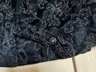 Chaqueta fiesta terciopelo y brillantes