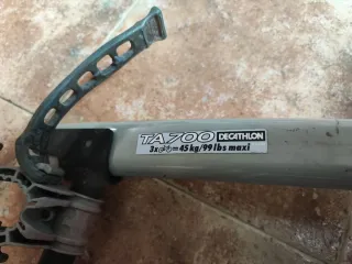 Portabicicletas para bola de remolque.