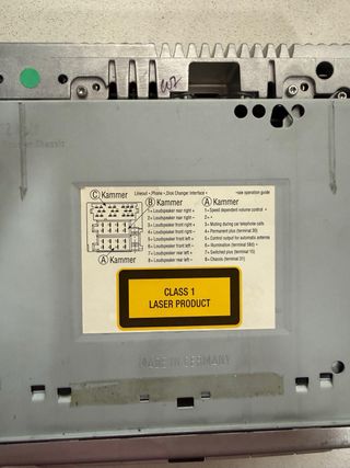 Radio Chrysler Crossfire Original Plata