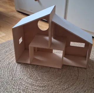 Casa de madera juguete niños