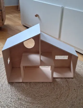 Casa de madera juguete niños