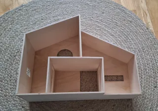 Casa de madera juguete niños