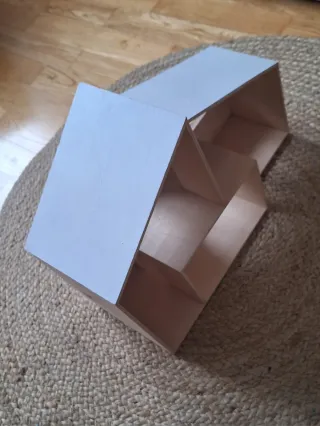 Casa de madera juguete niños