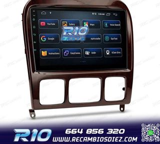 RADIO GPS ANDROID 13 MERCEDES CLASE S W220 98-05