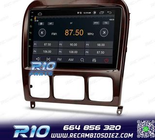RADIO GPS ANDROID 13 MERCEDES CLASE S W220 98-05