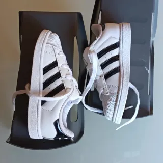 Adidas Superstar Tg 25 Scarpe Bambino/a Unisex