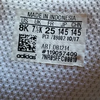 Adidas Superstar Tg 25 Scarpe Bambino/a Unisex