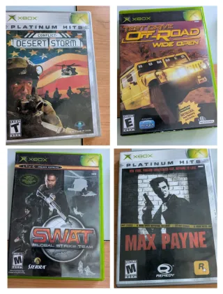 Consola Xbox Microsoft + 2 Mandos Duke