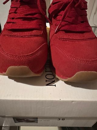 Zapatillas Skechers Rojas